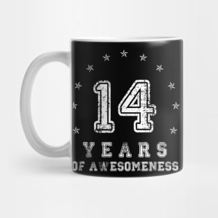 Vintage 14 years of awesomeness Mug